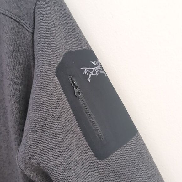 Arc'teryx Gray Full Zip Covert Cardigan Jacket Sz L - Picture 5 of 9